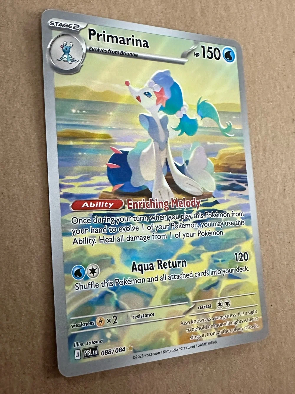 Pokemon primarina 088
